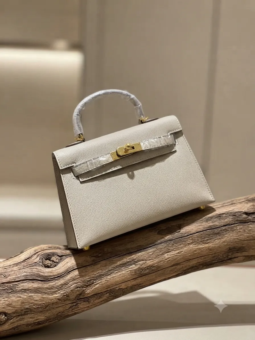 Sac à main de style Kelly d'Hermès (High Copy).